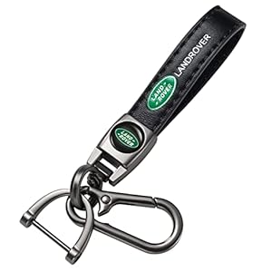 for Land Rover Keyring, Car keychain Replacement for Land Rover LR2 LR3 LR4 Range Rover Sport Defender Discovery Sport…