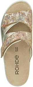 ROHDE RIVELLA 5735 Mules Femmes Sabots en Cuir Semelle Compensée EUR 71