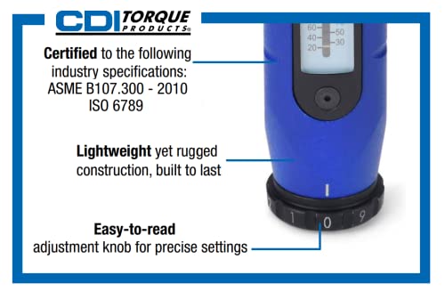 Cdi 151Sm Micro Adjustable Torque Screwdriver, Torque Range 3 To 15-Inch Pounds #TOP4