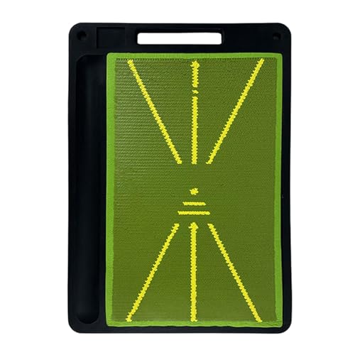 Tapis de frappe antidérapant et tapis d'entraînement de golf polyvalent pour améliorer son swing