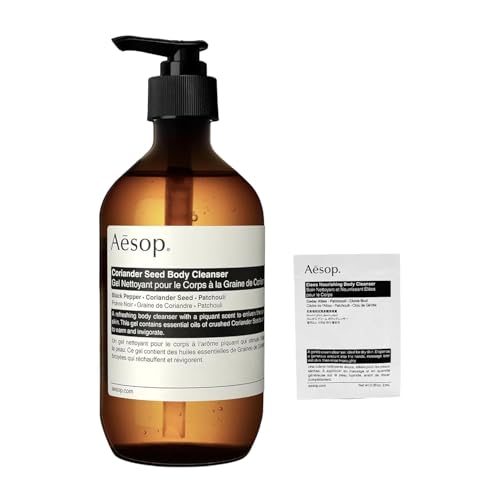 Aesop Coriander Seed Body Cleanser | Refreshing & Invigorating | Spicy, Woody, Warm | 16.9 oz / 500mL