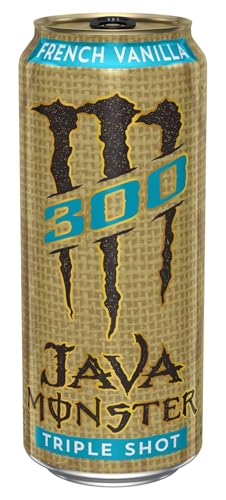 Image of Monster Java Triple Shot French Vanilla Energy Drink, 443ml, X Pack Of 2 Caffeinated Beverage (Product Of USA) From DECADENT FOODS