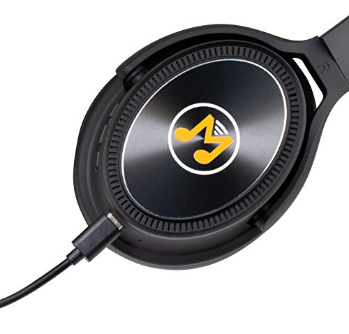 MusicMan Active Noise Cancellation Bluetooth Overear Kopfhörer Kabellos BT-X43 - Stereo-Kopfhörer mit ANC… - Image 5