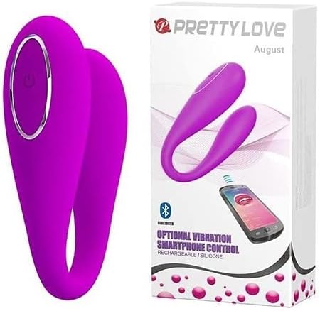 Massageador de Casal August – Pretty Love – Conexão Via Bluetooth