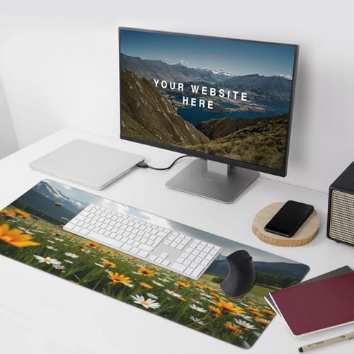 Tapis de souris de jeu grand format fini les bureaux tristes - 5
