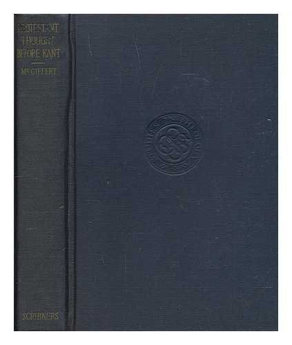 Protestant thought before Kant (Studies in theo... B0007FIRTO Book Cover