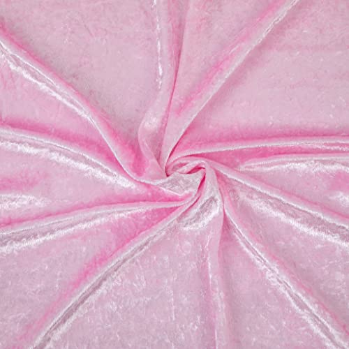 Servilletas de Tela de Terciopelo CVL Rosa 20x20 Pulgadas 10 Unidades miniatura 5