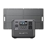 BLUETTI Tragbare Powerstation AC70 mit 100W Solarpanel, 768Wh LiFePO4 Solargenerator mit 2 1000W (Power Lifting 2000W) AC Ausgänge, 100W Typ-C, 45 Min. Schnellladung von 0-80%, für Reise, Camping
