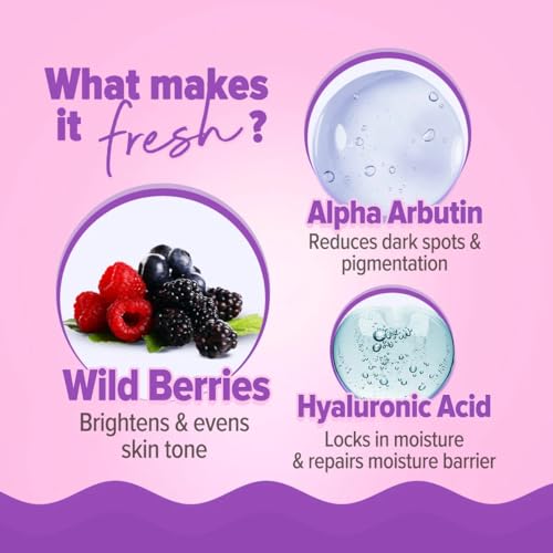 Image of Aqualogica Illuminate+ Dewy Sunscreen SPF 50+ PA++++ with Anti Pollution Factor (APF) | Wild Berries & Alpha Arbutin - 80g (Pack of 2) | SPF 50+ PA++++ for UVA /B & Blue Light Protection | Fragrance-Free | For Luminous & Sun Protected Skin | Comes With Anti Pollution Factor