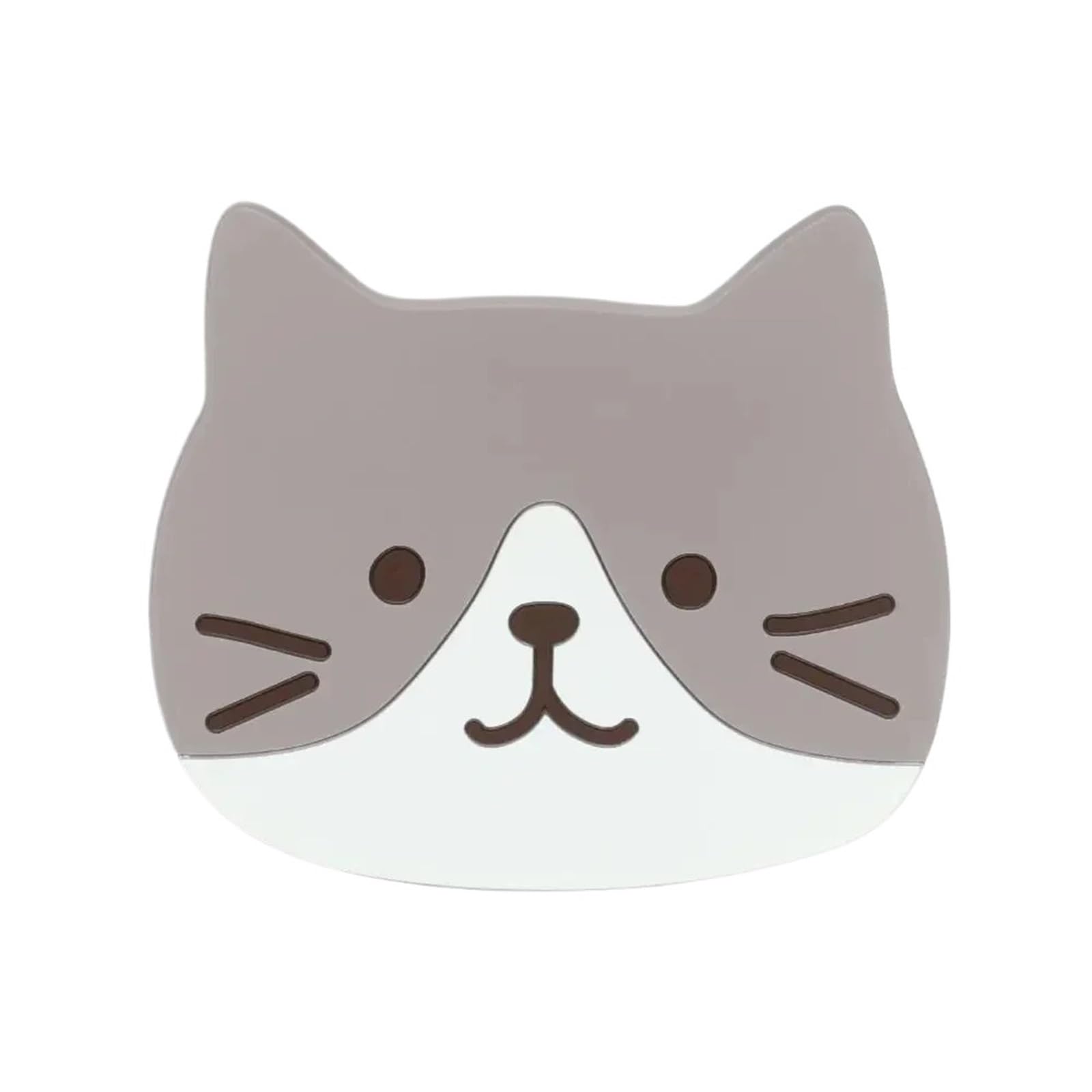 10Pcs Cartoon Cat Themed Drink Coasters Reusable Silicone Heat Proof Non Slip Placemats for Cap(Color4)