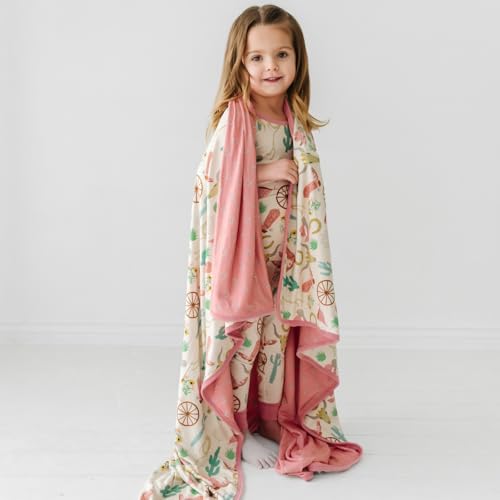 Image of Little Sleepies Cloud Blanket, 50 inch x 50 inch, Large, Pink Ready to Rodeo