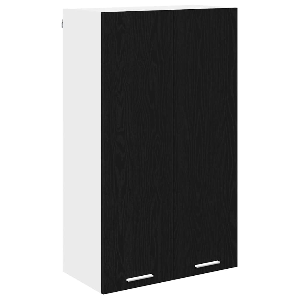 Leasha Meuble Haut de Cuisine, Armoire Murale Élément Haut de Cuisine Chêne Noir 60x31x100 cm Bois d'ingénierie