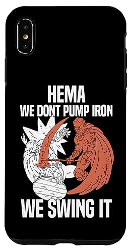 HEMA Fanatics Renaissance of Long Sword Fencing HEMA �X�}�z�P�[�X iPhone XS Max �p