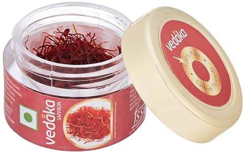 Image of Amazon Brand - Vedaka Saffron | 1 G | Kesar