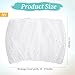 Seed Catcher for Bird Cage Netting Bird Seed Cage Cover Guard Skirt White Nylon Elastic Stretchy Mesh Covers for Round Square Cagee, 15.7
