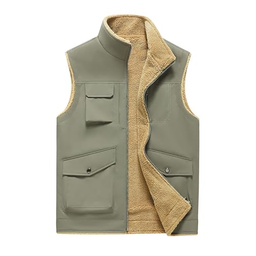 Gilet doublé en polaire homme pour rester au chaud sans encombrement