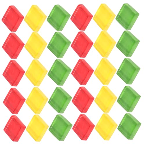 KALLORY 1set Tile Crafting Supplies Assorted Handmade Pieces for Home Decor and Creative Projects Vibrant Colors Easy to Use for All Craft Levels