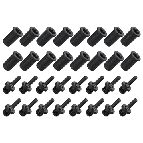 QUARKZMAN Griglia Altoparlante in Plastica a Sfera e Presa a Sfera 6mm di Diametro per Accessori Parti di Altoparlanti, 16pz