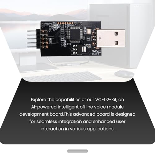 Módulo de voz inteligente sin conexión AI-02-Kit para automatizar con comandos 5