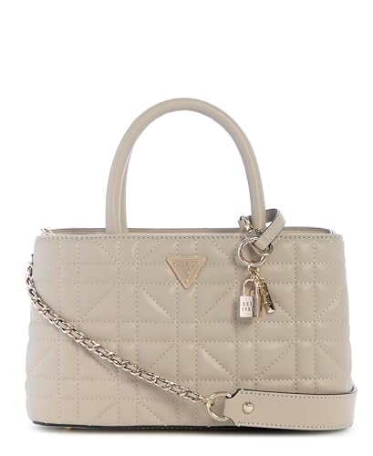 GUESS Edita Elite Satchel, cinza-claro