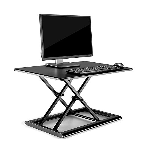 Preisvergleich Produktbild Kimmyer Stehpultkonverter - Standup Ergonomische höhenverstellbare Desktop-Workstation Stehpult für Zwei Monitore - Ergonomischer Desktop für Laptop