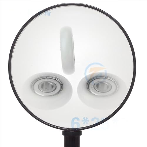 6mm 626zz 626 Mute Package Plastic Guide Pulley Assembly Line Aluminium Alloy Doors and Windows Pulley 6x25x7mm