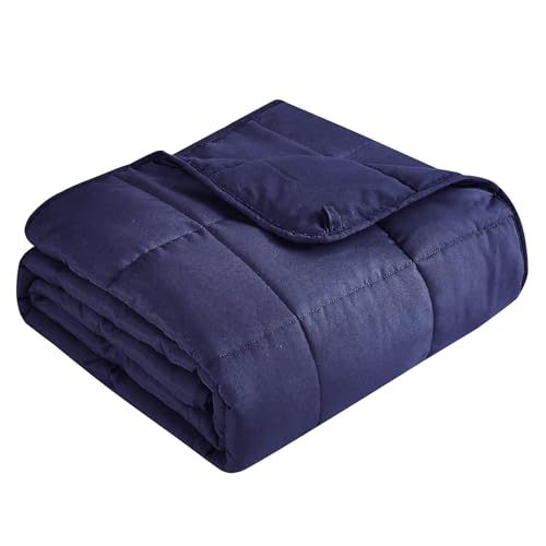 Topcee Weighted Blanket (20lbs 80"x87" King Size) Soft Cooling Heavy Blanket Sleeping, Apply to 190-210 lbs Body, Thick Breathable Blanket with Glass Bead, Easy Care