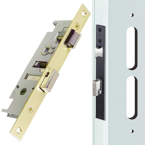 US Flat Slot Storm Door Mortise Lock Body Fits for Older Storm Doors, 5/16' Square Spindle Hub...