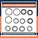 Lisnhlin 7105742 12 Pcs Low and High Pressure Cleaning Pump Seal Kit Replacement for Simpson for AAA 530001 530002 530008 530009 530016 530028 530030 90036 90037 Washer Pumps