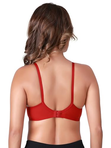 Image of SKDREAMS Naina Net Seamed Non Padded Full Coverage Non-Wired Women Full Coverage Bra