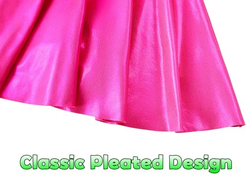 Image of Gnainach Girls Skorts High Waist Athletic Skirts with Shorts Stretchy Activewear for Teens Kids Performance Tennis