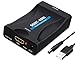 Produktbild Scart to HDMI Converter Adapter, Scaler Video Audio Cable Support HDMI 720P/1080P Cable for DVD Player to TV (Black)