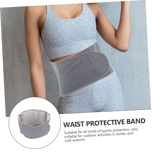 Faja lumbar para hombre y mujer, soporte y calentador para cintura miniatura 3