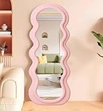 *Multifonction : miroir pleine longueur 160 x 60 cm, assez grand pour vous donner une vue parfaite sous n'importe quel angle. Le miroir peut être fixé au mur ou à poser, adapté pour les armoires, les chambres, les salons, les couloirs, les dressings, etc.