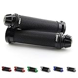 Maße: - 22 mm (7/8 Zoll) Innendurchmesser für die linke Lenker-Seite; - 24 mm (1 Zoll) Innendurchmesser für die rechte Lenker-Seite (Gasgriff); Die Griffe können nicht bei einer Lenkerheizung montiert werden.