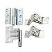 Hidden Hardware Hinges Industrial Electrical Cabinets Toolboxes Doors Medical Equipment 1Pcs(70x91mm)