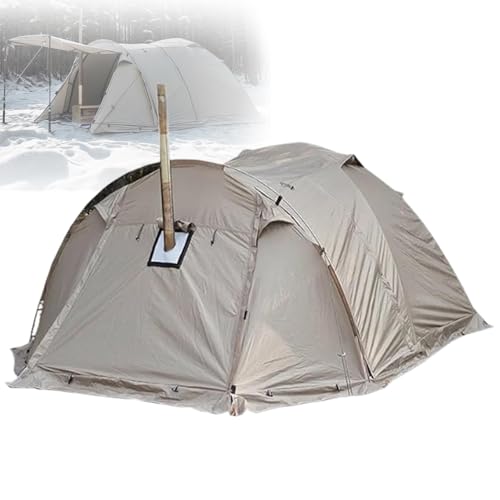 Abri coupe-vent 4 saisons extensible 320x210x120cm avec fenêtre de ventilation