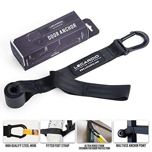 Lecardio Multifuntional Door Anchor For Resistance Bands, Great For Closed Loop Bands And Tube Resistance Bands, Physical Therapy, Home Workout Equipment #TOP2
