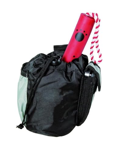 Trixie 3238 Dog Activity Tasche Baggy, ø 10 × 15 cm, schwarz/grau