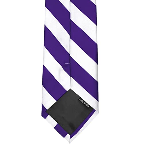 Image of tiemart Men's Striped Tie Standard Length