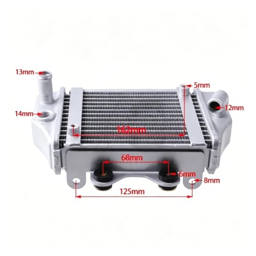 Radiador de agua con ventilador para ATV y quad de 150cc a 250cc 2
