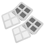 Performance anti-obstruction puissante : les grilles de récupératrices de cheveux servent de couvercles pour la bonde de , empêchant l’accumulation de cheveux de boucher les canalisations et un écoulement d’eau optimal. autocollant récupérateur de cheveux pour bonde de