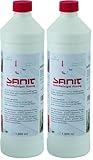 SANIT Rohrreiniger flüssig 1 Liter (Packung mit 2)