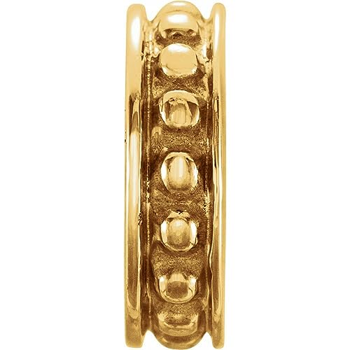 Nickel-Plated 3.5mm EZ-Crimp Ends - Pack of 10 Stringing Finished Finding Component Fine Jewelry for Women Gifts for Her