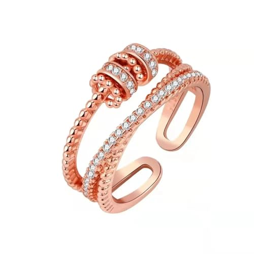 Anneau anti-stress pour femme idéal pour un mariage ou engagement