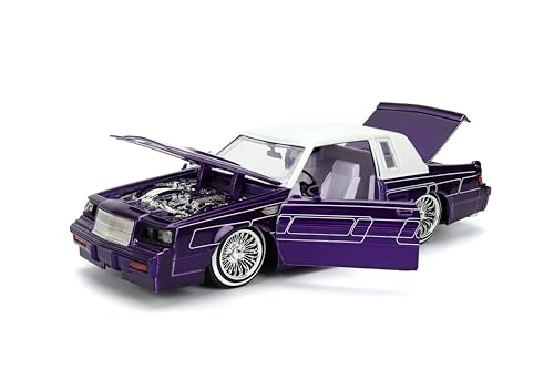 Jada Toys Bigtime Muscle 1:24 1987 Buick Grand National miniatura 4