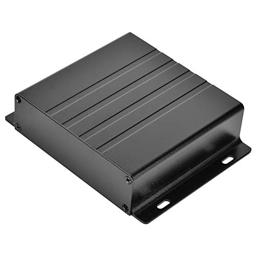 Caja de aluminio para enfriamiento 31x130x100mm Oxidación negra miniatura 2