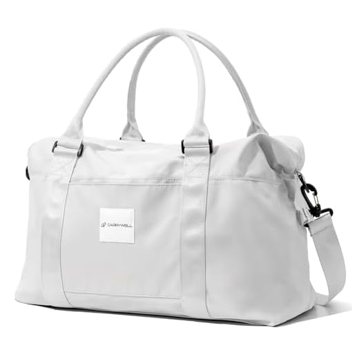 Carrywell (no fabricado en China) bolsa de transporte aprobada por aerolíneas, bolsa de viaje y gimnasio para mujer, bolsas de fin de semana, correa para el hombro, funda para equipaje y bolsillo