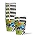 Race Car Birthday Party Supplies - Car Birthday Party Supplies for Boy - Racing Party Supplies and Decorations | Tableware Set Includes Plates Napkins and Cups | Kit for 16