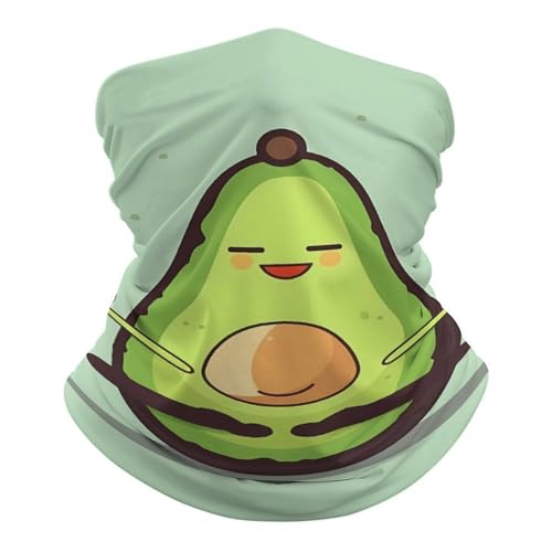 Cute Yoga Fruit Mascara Facial para Clima Frío Bufanda Cuello Pasamontañas Elástica para Hombre y Mujer Bandana para Motocicleta Ciclismo Esquí Fiesta miniatura 2